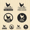 Chicken free range logo 