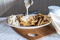 Chicken Fried Steak Royalty Free Stock Photo