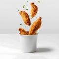 Chicken fries AI-generated