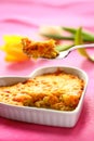 Chicken gratin