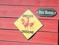Chicken House Signs at the Farm