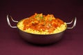 Chicken jalfrezi balti dish