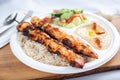 Chicken kabob Royalty Free Stock Photo