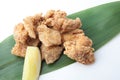 Chicken Karaage, Japanese Deep-fried Chicken, Japanese food Royalty Free Stock Photo