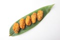 Chicken Karaage, Japanese Deep-fried Chicken, Japanese food Royalty Free Stock Photo