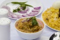 Chicken kassa prepared in Indian style