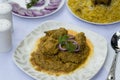 Chicken kassa prepared in Indian style