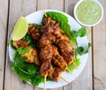 Chicken kebabs Royalty Free Stock Photo