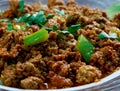 Chicken Keema Royalty Free Stock Photo