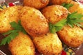 Chicken Kiev cutlets Royalty Free Stock Photo