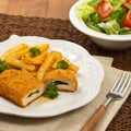 Chicken Kiev ÃÂ¡utlet Royalty Free Stock Photo