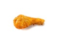 Chicken Legs Isolated, Fry Breaded Drumstick, Deep Fried Chicken Pieces Royalty Free Stock Photo