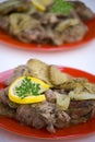 Chicken livers Royalty Free Stock Photo
