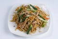 Chicken lo mein