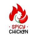 Chicken logo bbq vector grill meat food and beverage