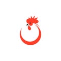 Chicken. Logo