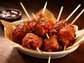 Chicken Lollipops Royalty Free Stock Photo