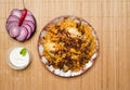 Chicken Machboos, Bahraini Spiced Chicken and Rice Royalty Free Stock Photo
