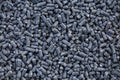 Chicken manure pellets or waste, organic fertilizer as background Royalty Free Stock Photo