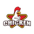 Chicken Mascot logo Inspiration vector Royalty Free Stock Photo
