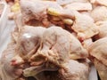 chicken meat at market Royalty Free Stock Photo