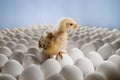 Chicken nestling Royalty Free Stock Photo