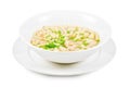 Chicken noodle soup Royalty Free Stock Photo