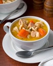 Chicken Noodle Soup Royalty Free Stock Photo