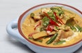 Chicken Panang curry Royalty Free Stock Photo