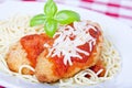 Chicken parmigiana Royalty Free Stock Photo