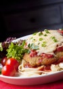 Chicken Parmigiana Royalty Free Stock Photo