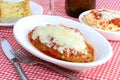 Chicken Parmigiana Dinner Royalty Free Stock Photo