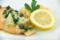 Chicken Picatta Royalty Free Stock Photo