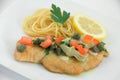 Chicken Picatta Royalty Free Stock Photo