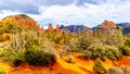 Chicken Point in the Munds Mountain Wilderness at Sedona in AZ, USA Royalty Free Stock Photo