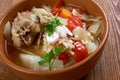 Chicken posole Royalty Free Stock Photo