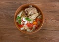 Chicken posole Royalty Free Stock Photo