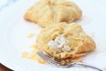 Chicken Puff Pastries Royalty Free Stock Photo