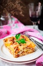 Chicken and Pumpkin Lasagna