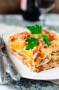 Chicken and Pumpkin Lasagna