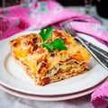 Chicken and Pumpkin Lasagna