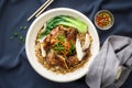 Chicken rice Claypot, Chinese food Royalty Free Stock Photo