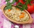 Chicken rice soupe Royalty Free Stock Photo