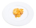 Chicken rissole with cheese. Royalty Free Stock Photo