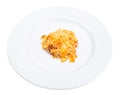 Chicken rissole with cheese. Royalty Free Stock Photo