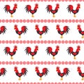Chicken rooster seamless