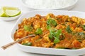 Chicken Sag Curry Royalty Free Stock Photo