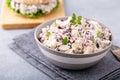 Chicken salad with dried cherry