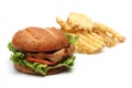 Chicken Sandwich Royalty Free Stock Photo