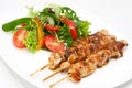 Chicken Satay Royalty Free Stock Photo